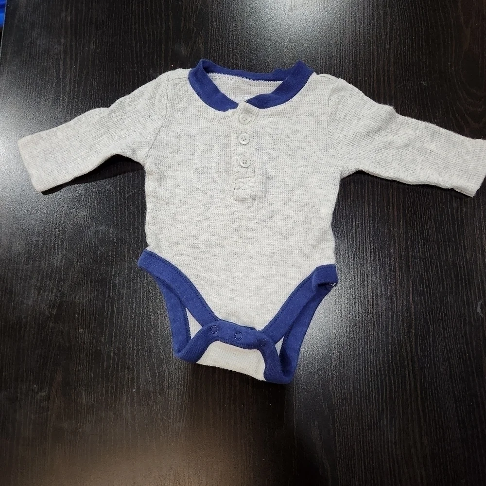 Old Navy Baby 3 Piece Cozy Long Sleeve Shirts and Pants Set, Size 0-3 Months